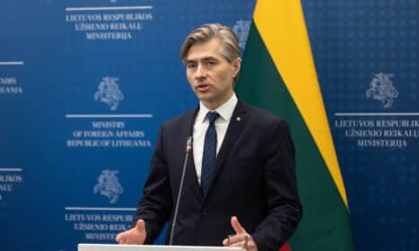 Kęstutis Budrys Vilniuje. ELTA / Dainius Labutis