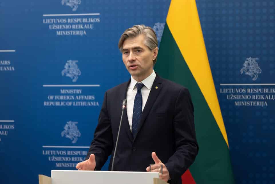 Kęstutis Budrys Vilniuje. ELTA / Dainius Labutis