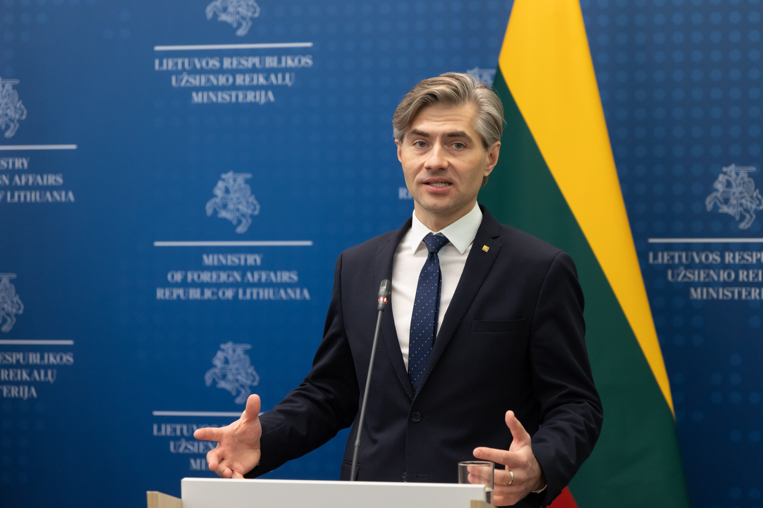 Budrys dalyvauja aukšto lygio susitikime JAV: ant stalo – kritiniai mineralai, saugumas ir Ukraina