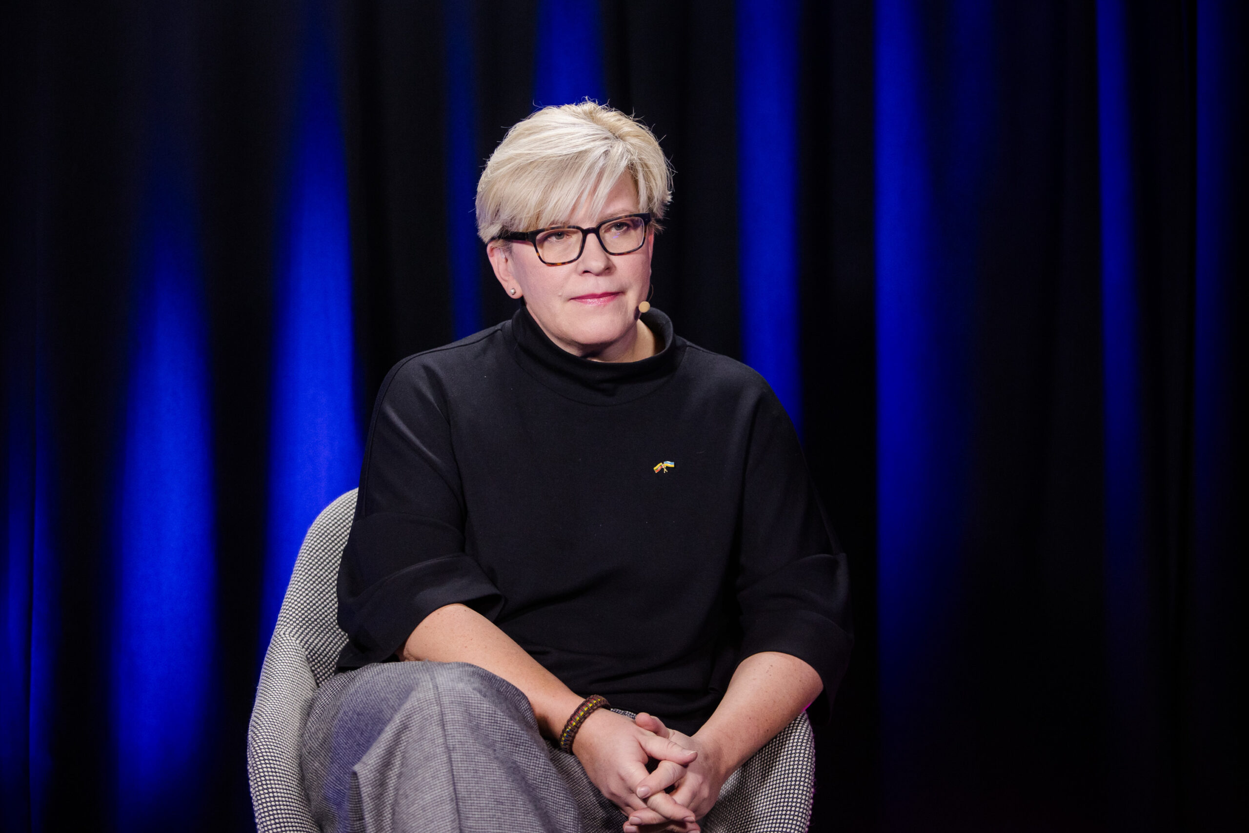 Šimonytė apie valdančiųjų ginčus: „komedija“, kuri nieko nepakeis