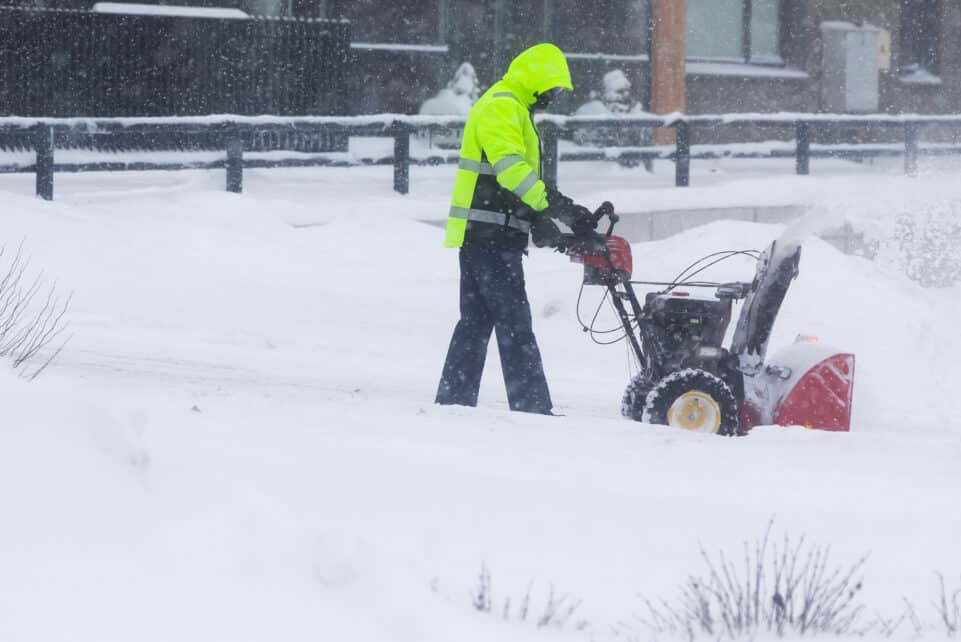 Vilniuje tęsiasi stiprus snygis. ELTA / Dainius Labutis