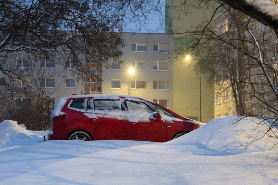 Sniegas Vilniuje. ELTA / Andrius Ufartas