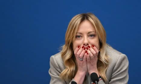 Italijos premjerė. EPA-ELTA