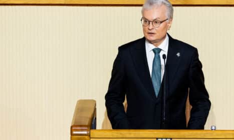 Gitanas Nausėda. ELTA / Žygimantas Gedvila