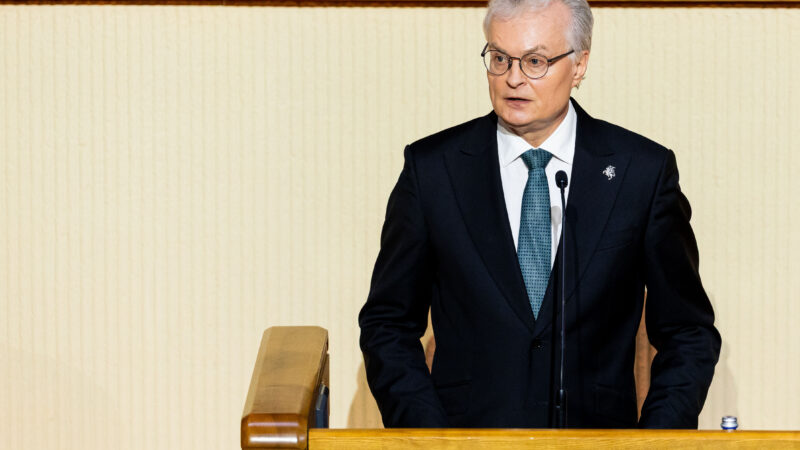 Vilniuje nuskambėjo aiški pozicija: Turkijai – Lietuvos prezidento parama dėl ES