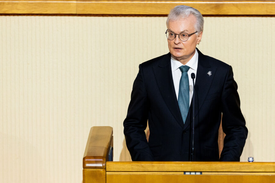 Gitanas Nausėda. ELTA / Žygimantas Gedvila