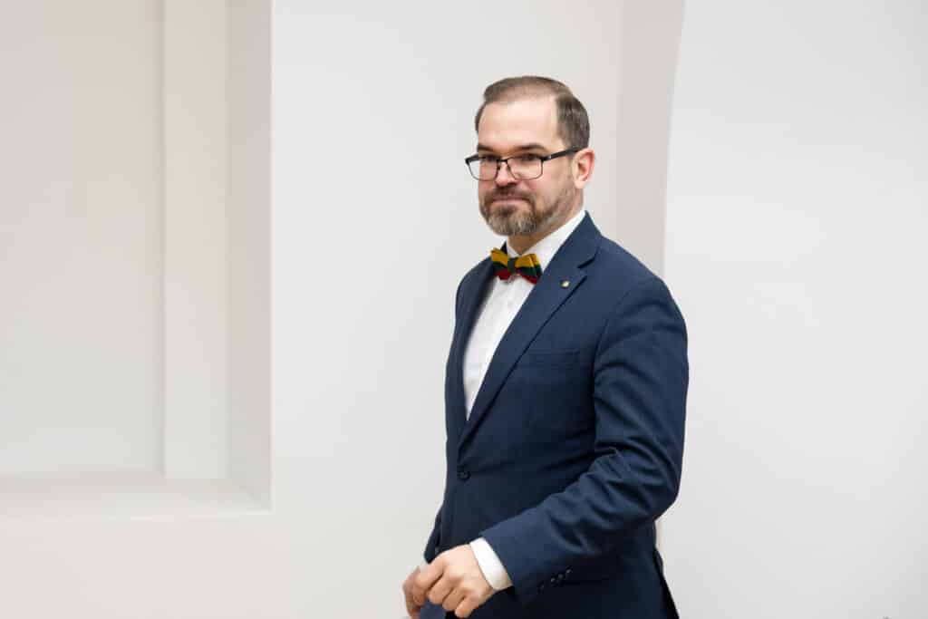 KAM ministras Robertas Kaunas ELTA / Julius Kalinskas