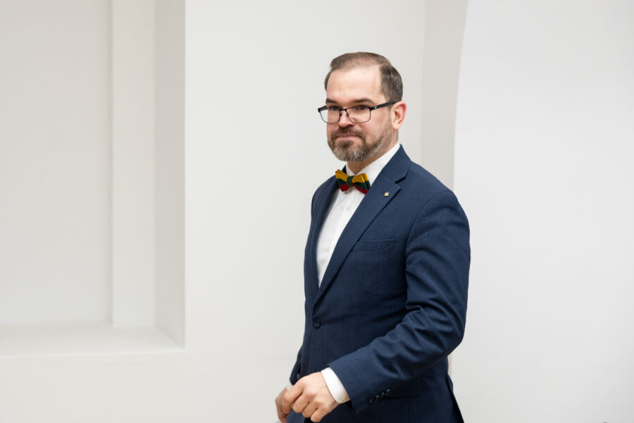 KAM ministras Robertas Kaunas ELTA / Julius Kalinskas