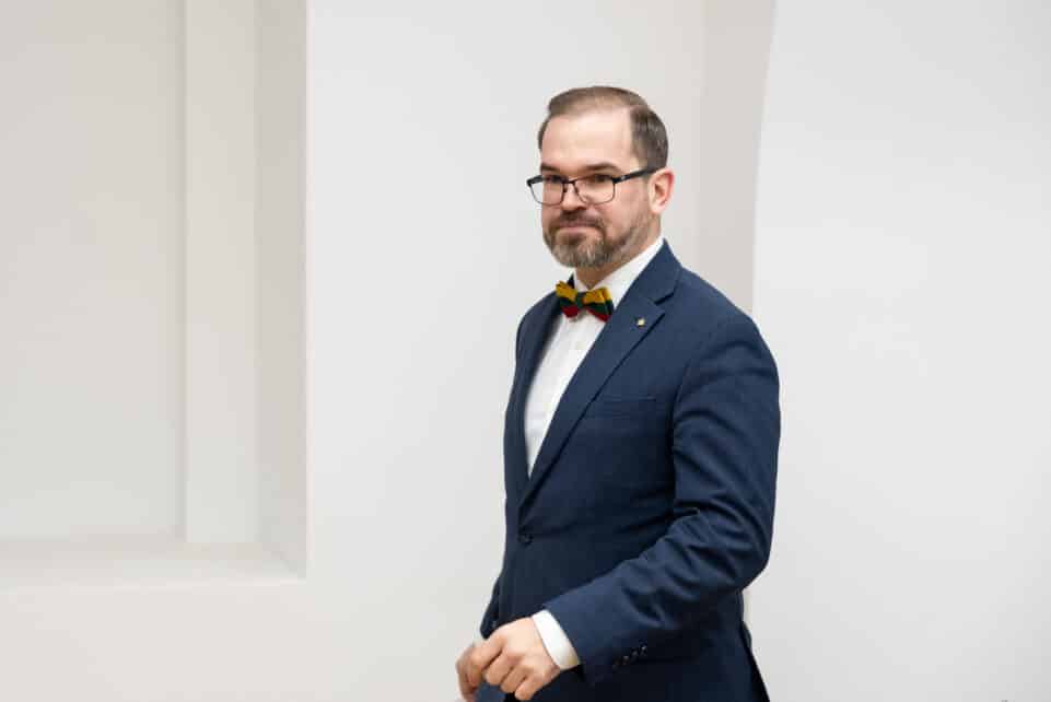 KAM ministras Robertas Kaunas ELTA / Julius Kalinskas