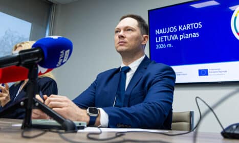 Finansų ministras Kristupas Vaitiekūnas ELTA / Dainius Labutis