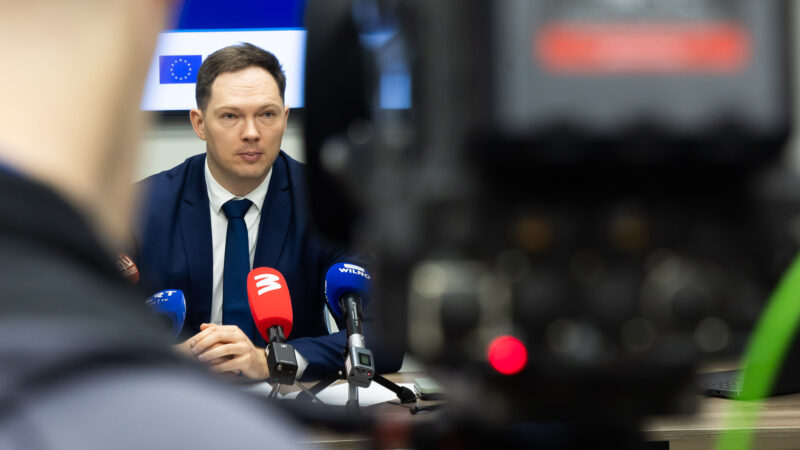 Vaitiekūnas: Rusijos siūlymas dėl naftos ir dujų Europai neturi keisti sankcijų politikos