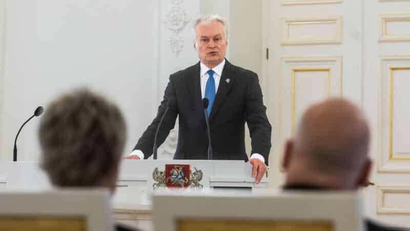 Konstruktyvus dialogas su Kapčiamiesčio bendruomene, Nausėda ragina permąstyti poligono planus