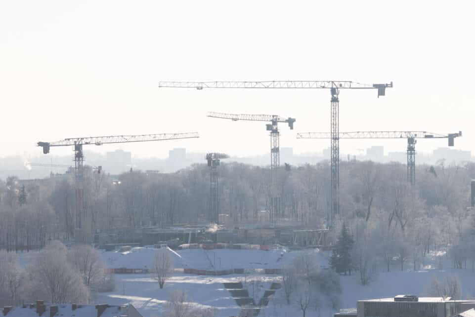 Statybos. ELTA / Andrius Ufartas