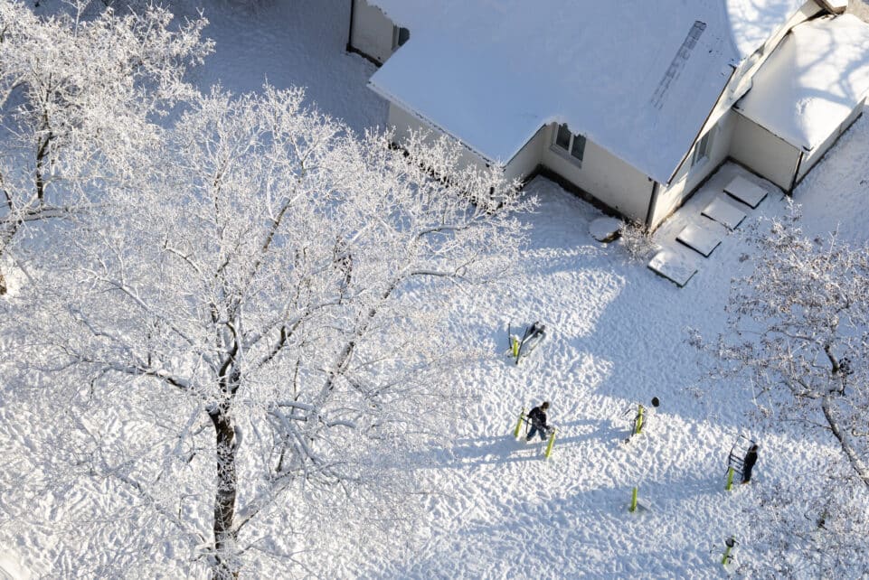 Saulėta žiemos diena. ELTA / Andrius Ufartas
