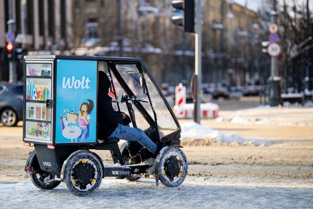 Žiemos eismas. ELTA / Andrius Ufartas