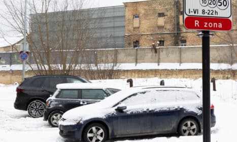 Parkingas. ELTA / Dainius Labutis