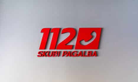 Skubios pakalbos numeris 112. ELTA / Dainius Labutis