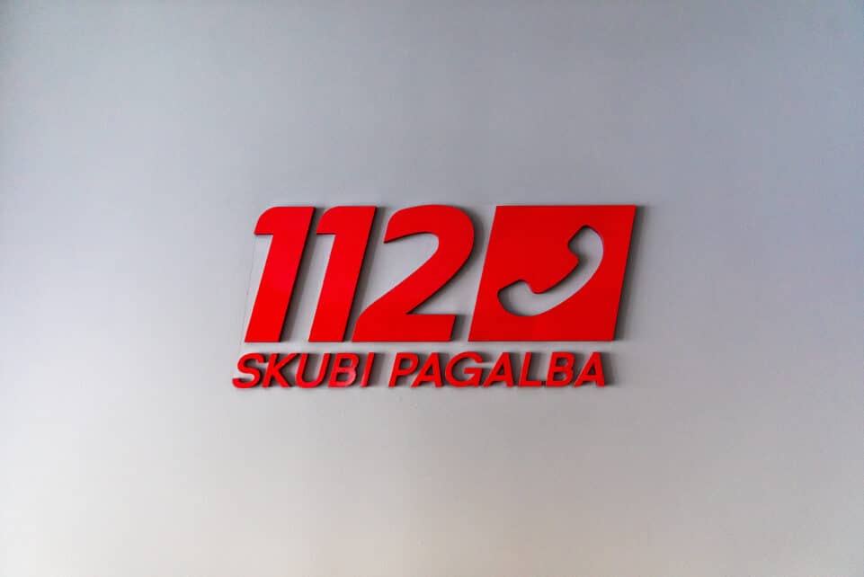 Skubios pakalbos numeris 112. ELTA / Dainius Labutis