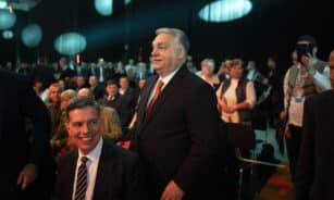 Vengrijos premjeras Viktoras Orbanas. EPA-ELTA