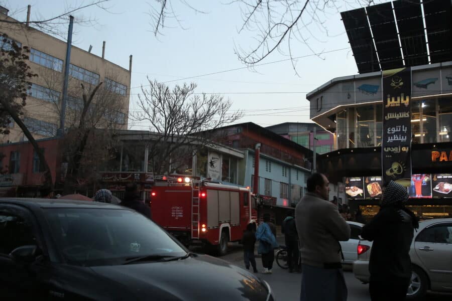 Per sprogimą Kabule žuvo mažiausiai 7 žmonės, atsakomybę prisiėmė IS. EPA-ELTA nuotr.