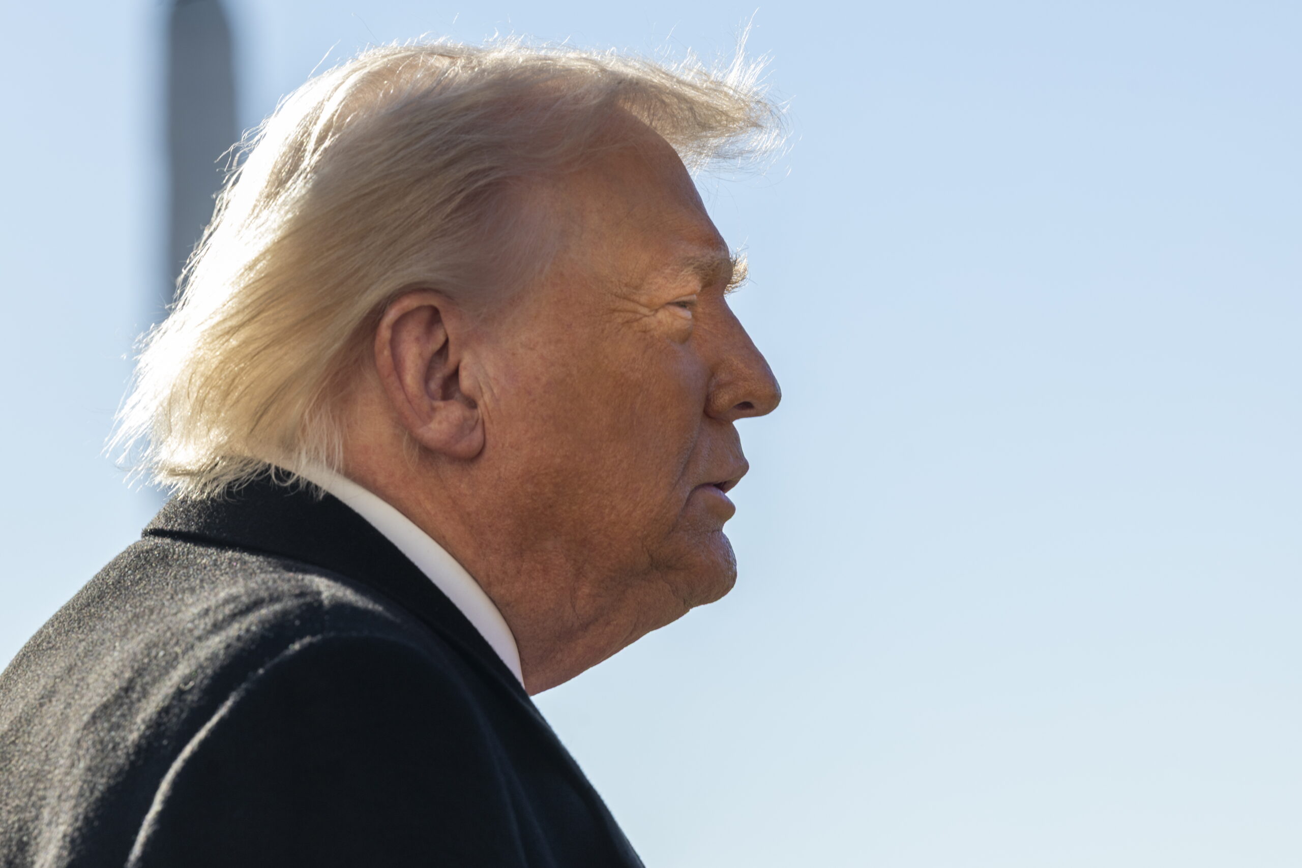 Netikėtas posūkis: Trumpas Grenlandijos idėją sieja su Jungtinės Karalystės „kvailyste“.