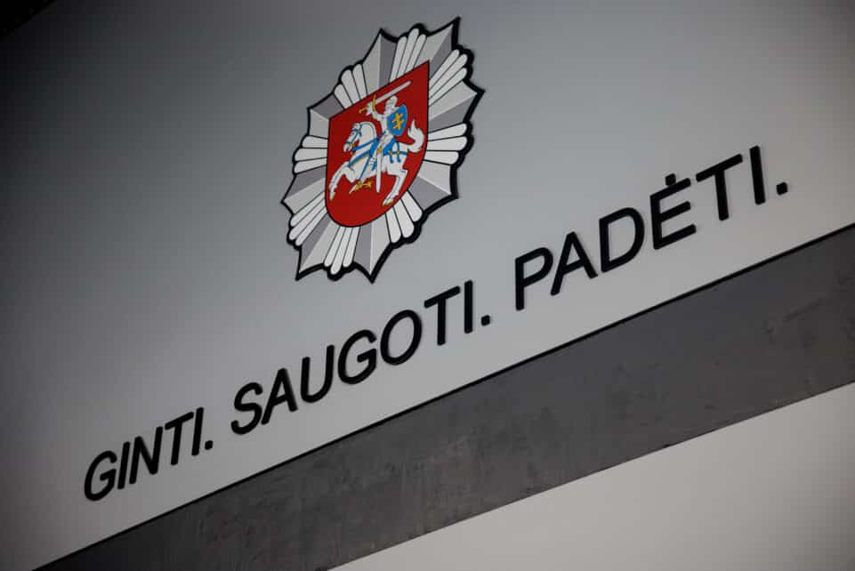 Vilniaus miesto penktasis policijos komisariatas. ELTA / Josvydas Elinskas