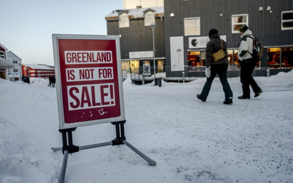 Protestas prieš Trumpą Vilniuje: aktyvistai perspėja dėl pavojingo precedento