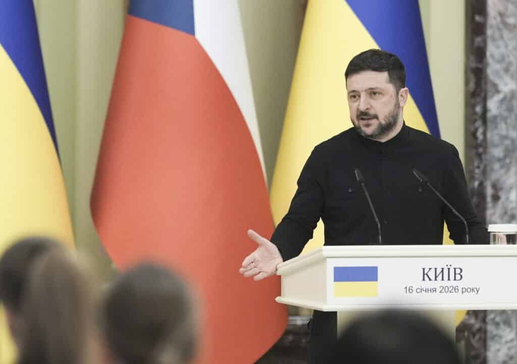 Volodymiras Zelenskis EPA-ELTA