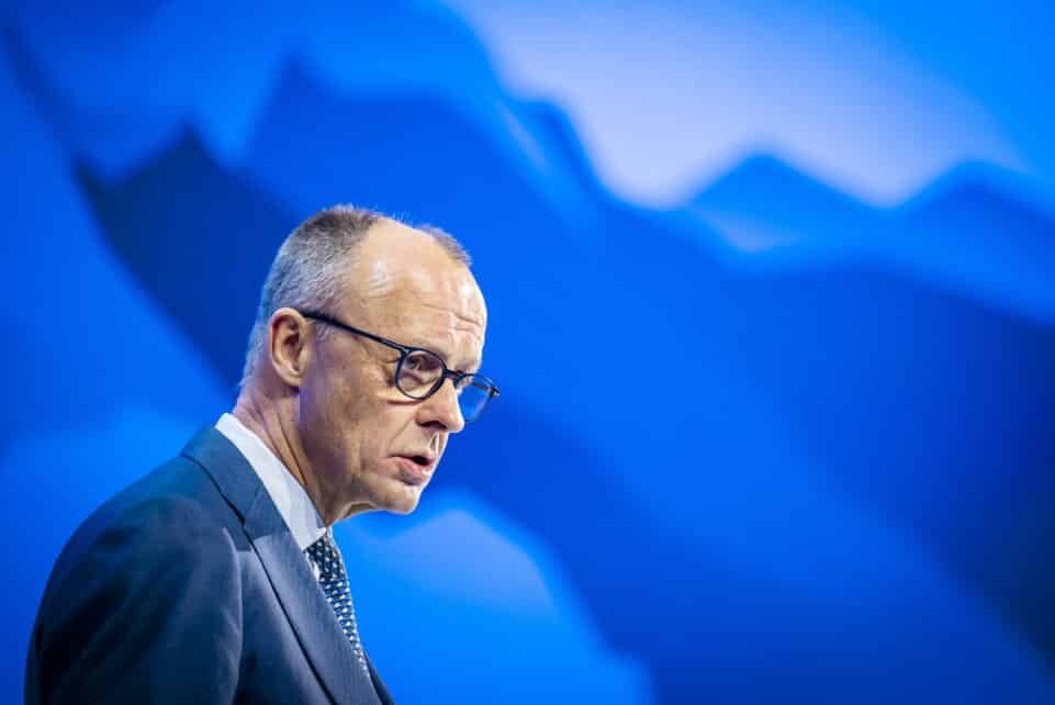 Friedrichas Merzas. EPA-ELTA