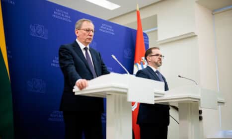 Deividas Matulionis ir Robertas Kaunas ELTA / Josvydas Elinskas