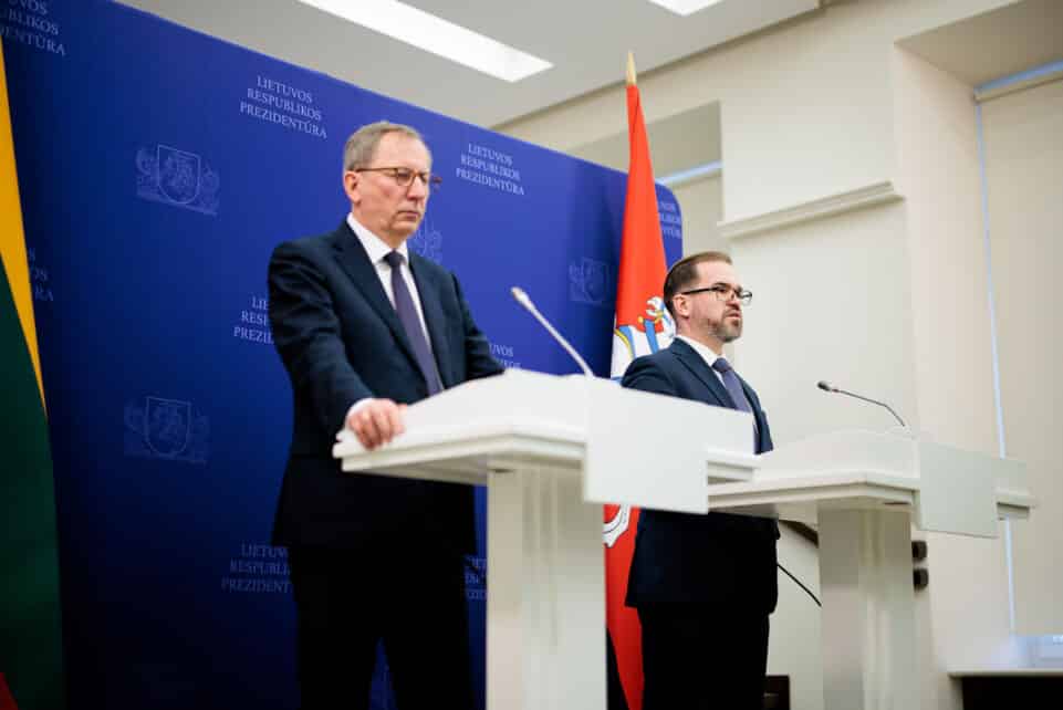 Deividas Matulionis ir Robertas Kaunas ELTA / Josvydas Elinskas