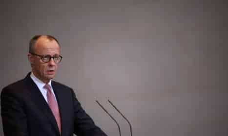 Friedrichas Merzas. EPA-ELTA