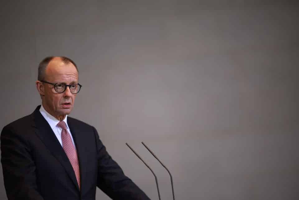 Friedrichas Merzas. EPA-ELTA