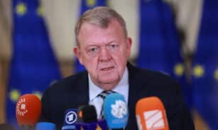 Danijos susitikimas su JAV dėl Grenlandijos. EPA-ELTA