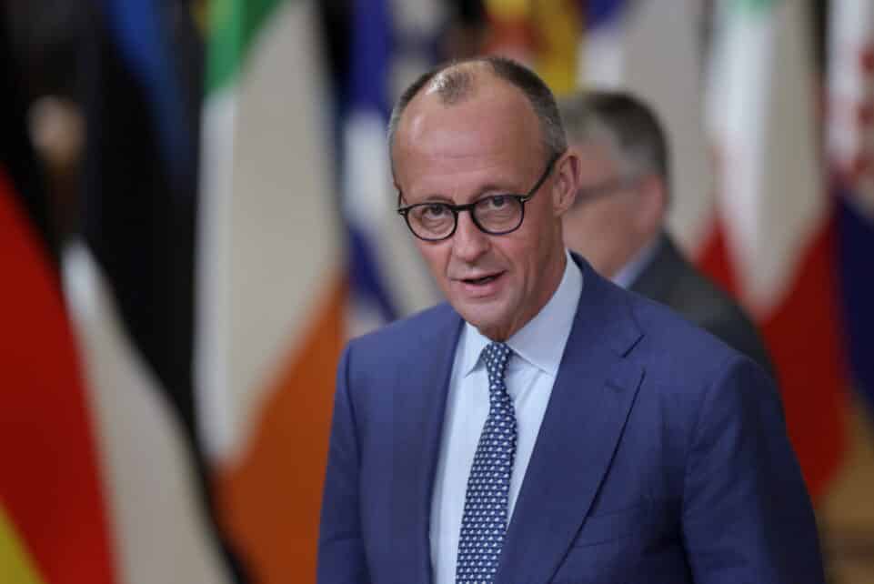 Friedrichas Merzas. EPA-ELTA