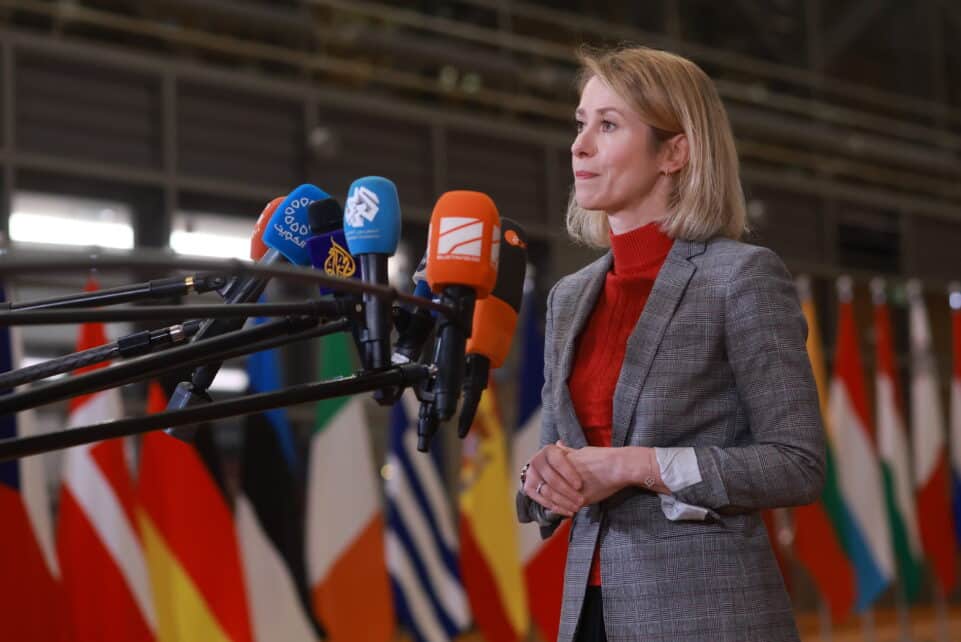 Kaja Kallas. EPA-ELTA