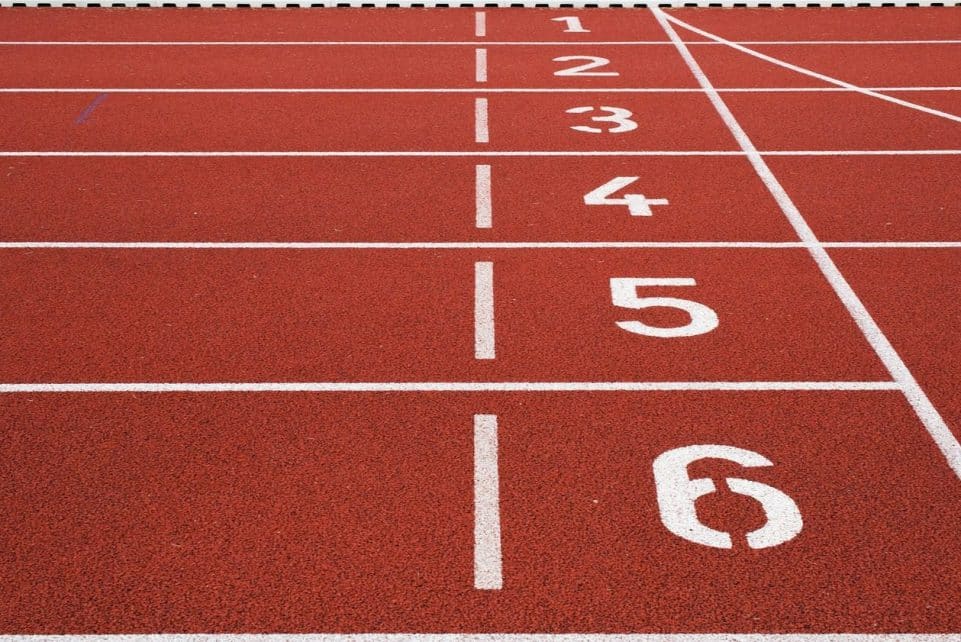 track and field, athletic field, ground, lane, lines, numbers, running stadium, sports field, start, track, running, numbers, numbers, numbers, numbers, start, start, start, start, track, track, track, track, running, running, running, running, running