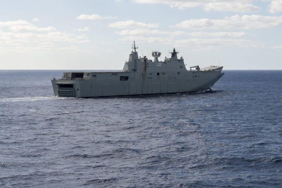 hmas canberra iii l02, royal australian navy, ran, ship, carrier, vessel, support vessel, blue support