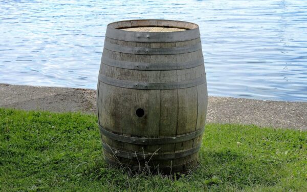 Bjaurūs vamzdžiai gadina kiemo vaizdą? Štai kaip sena statinė padės juos paslėpti akimirksniu