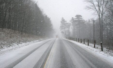 winter, nature, snow, road, snow storm, car wallpapers, car, trip, roadtrip, snowstorm, gray car, gray road, gray snow, gray storm
