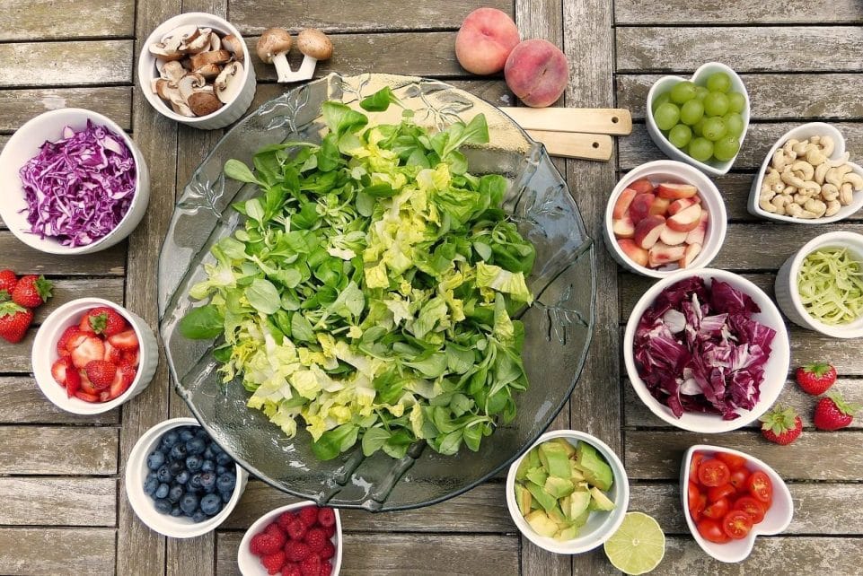 salad, fruit, berry, healthy, vitamins, fresh, food, vegetarian, meal, bio, raw food, vegan, diet, buffet, salad bowl, bowls, vegetables