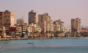 city, sea, backdrop, lebanon, nature, tyros