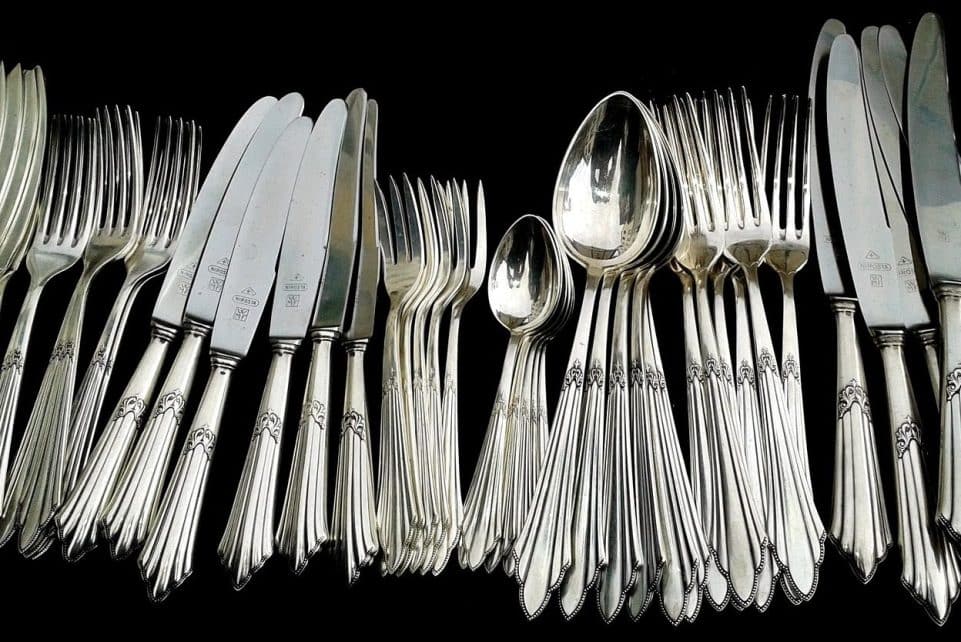 cutlery, silverware, knives, forks, spoons, teaspoons, engraved, silver cutlery, engraving, decorated, antique, silver, metal, utensils, eating utensils, cutlery, cutlery, cutlery, cutlery, silverware, silverware, silver, silver, silver, silver, silver, metal, utensils, utensils