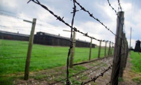 fence, holocaust, barbwire, crematorium, majdanek, chimney, concentration camp, concentration, camp, killing, poland, prison, history, genocide, ww2