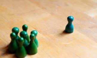 play figures, green, blue, play, wood, figures, enemy, small, toy, tiny, battle, war, attack, defend, group, alone, discrimination, hazardous, exclusion, mobbing, danger, enemy, discrimination, discrimination, discrimination, discrimination, discrimination