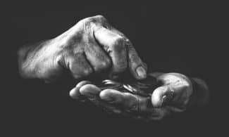 poverty, black and white, emotion, sadness, life, money, pension, age, hands, poverty, money, money, money, money, money