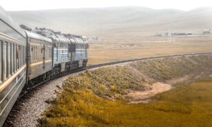 train, mist, k3, mongolia, railway, train, train, train, train, train