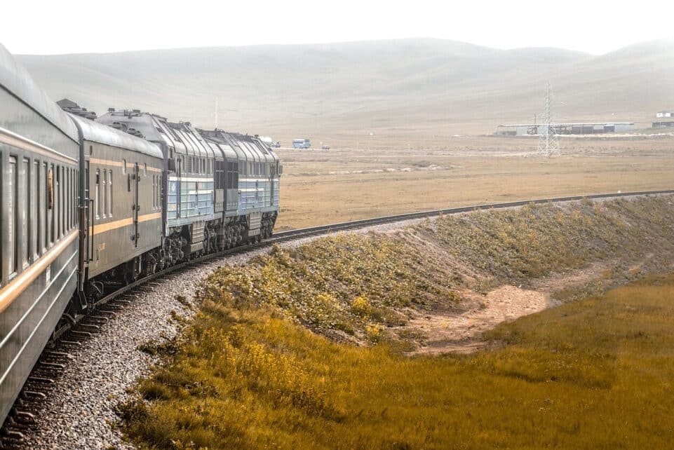 train, mist, k3, mongolia, railway, train, train, train, train, train