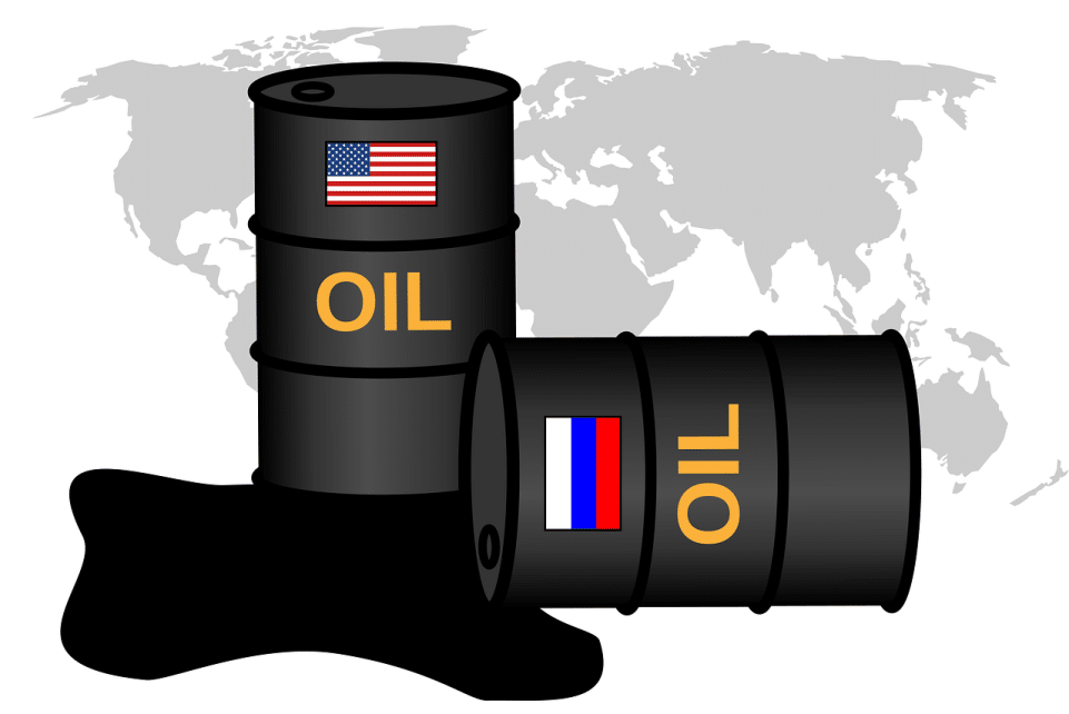 oil, barrel, usa, america, russia, flag, country, economy, profit