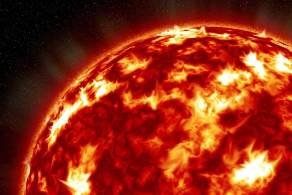 sun, space, heat, nature, stars